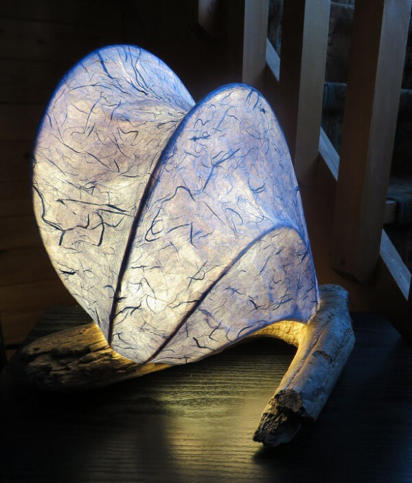 LED Light Sculpture - Blue Belle 06