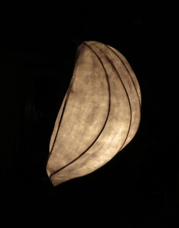 LED Light Sculpture - Silver Moon 10