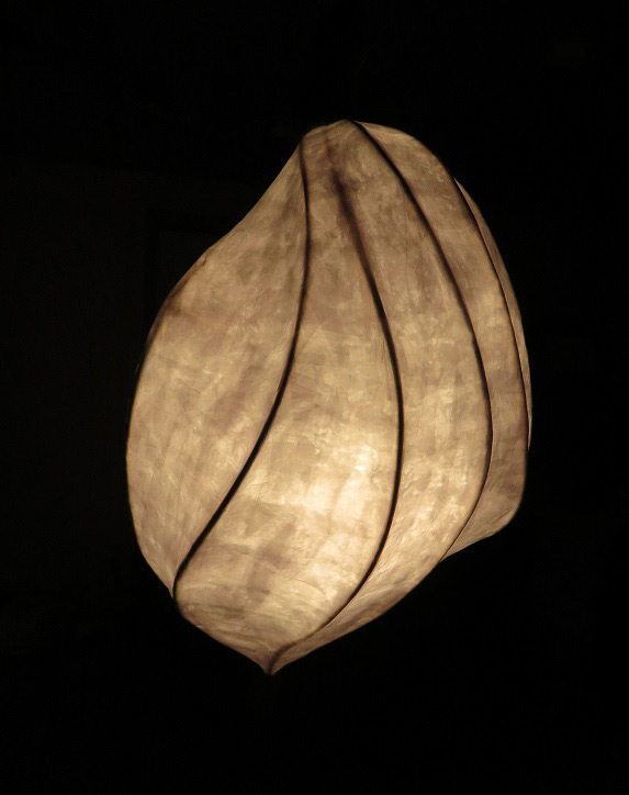 LED Light Sculpture - Silver Moon 09