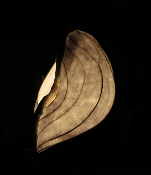 LED Light Sculpture - Silver Moon 06