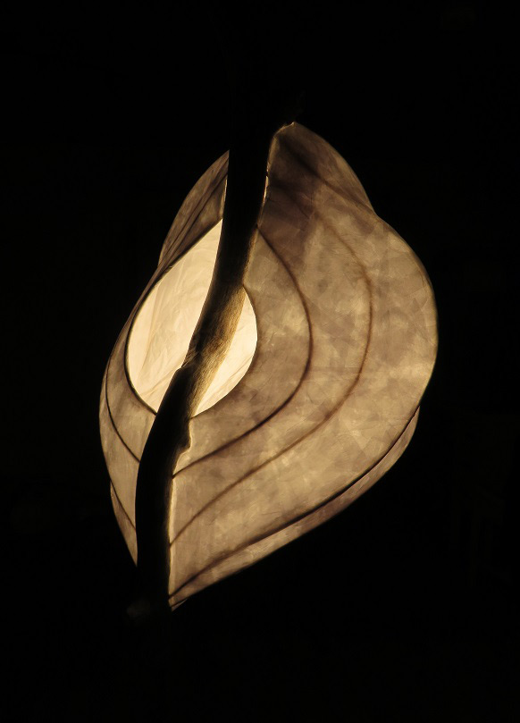 LED Light Sculpture - Silver Moon 05