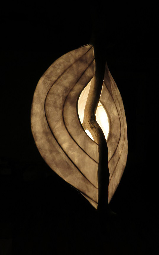 LED Light Sculpture - Silver Moon 04