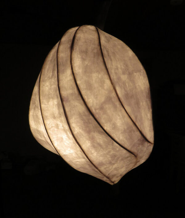 LED Light Sculpture - Silver Moon 01